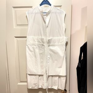 Spring sale! Celine white shirt/ mini dress runway piece